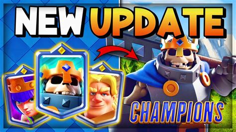 new clash royale champion leak|NEW UPDATE! × Clash Royale